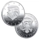 Сувенирная монета Трамп США в пластиковой прозрачной коробке/чехле (530284940) Серебро - изображение 3