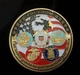 Сувенирная монета пяти армий США с головой орла в пластиковой прозрачной коробке/чехле (530284940) Золото - изображение 5