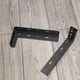 Кронштейни для підвісних меблів Jinrongda Bracket-MC 2mm 23cm (Чорний) 2шт - зображення 3