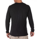 Реглан 5.11 Tactical Triblend Legacy Long Sleeve Tee S Black Heather - зображення 2