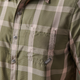 Сорочка тактична 5.11 Tactical Nate Short Sleeve Shirt M Titan Grey Plaid - зображення 5