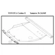 Защита двигателя 102.9045.00 оцинкованная сталь + покрытие Toyota Carina E 1993-1997 Bronex - изображение 2