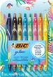 Набір кольорових гелевих ручок BIC Gel-Ocity Quick Dry 0.7 мм , 8 шт (‎RGLCGAP8-AST) - зображення 1