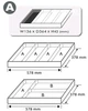 Набор ключей комбинированных Toptul 1/4"-5/16" 13 предметов (GBAT1304) - изображение 2