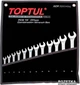 Набор комбинированных ключей Toptul Hi-Performance 6-22 мм 12 предметов (GPAX1202) - изображение 2