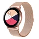 Ремінець для Samsung Galaxy Watch Active - рожево-золотий / ширина кріплення 20мм / нержавіюча сталь / Watchbands Milanese Loop (WB0012MILANSEROSEGOLDAN21) - зображення 1