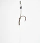 Готовий короповий флюорокарбоновий повідець World4Carp HAIR RIG, гачок WIDE GAPE №6,w4016-6 - зображення 2