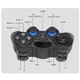 Бездротовий джойстик для PS3 Смарт-ТВ ПК Wireless Gamepad UKC S - зображення 5