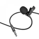 Проводной петличный микрофон 3.5 мм mini-jack c кипсой HOCO Lavalier I4 - изображение 5