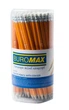 Олівець графітовий CLASSIC, HB, з гумкою, жовтий корпус, туба 100 шт. (BM.8500-уп) - зображення 1