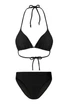 Купальник роздільний (ліф і плавки) для жінки Esmara LYCRA® 407621-407614 40(M) чорний - зображення 1