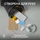 Миша бездротова Pebble 2 M350s Tonal White (910-007013) біла - изображение 5