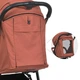 Детская прогулочная коляска книжка BAMBI M 4249-2 Orange Matt оранжевый нагрузка 25 кг - изображение 9