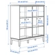 Шкаф с откидными дверцами IKEA ИДАНЭС, темно-коричневый морилка, 121 х 135 см, 804.588.20 - изображение 7