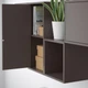 Шкаф с дверцей и 1 полкой IKEA ЭКЕТ, темно-серый, 35x35x70 см, 503.449.29 - изображение 3
