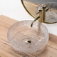 Умивальник Rea Ise 40x40 transparent (cristal) (REA-U5070) (00138456) - изображение 4