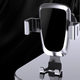 Автомобильный держатель для мобильного телефона Hurtel Gravity Smartphone Car Holder (Air Vent Version) Silver (YC08) - изображение 12