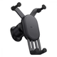 Автомобильный держатель для мобильного телефона Baseus Stable Series Gravitational Car Mount Air Black (SUWX020001) - изображение 1