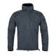 Кофта флісова Helikon-Tex Alpha Hoodie Jacket Grid Fleece Shadow Grey L - изображение 3