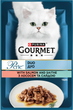 Упаковка влажного корма для котов Purina Gourmet Perle Duo с лососем и сайдой мини филе в подливке 26 шт по 85 г (7613287601889 / 8445291188235) - изображение 2