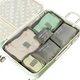 Дорожный набор органайзеров для вещей Laundry Pouch 6 сумочек на застежках Серый - изображение 3