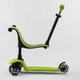 Самокат 3-х колісний Best Scooter 3в1 Салатовий, трансформер PL-315 - зображення 2
