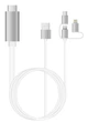 Адаптер-плеєр 3в1 A5-14 для перегляду з iPhone/Android -> HDMI/телевізор iPad/IOS/Lightning.type-c з айфону/андроїда на тв (640117911) - зображення 5