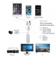 Адаптер-плеєр 3в1 A5-14 для перегляду з iPhone/Android -> HDMI/телевізор iPad/IOS/Lightning.type-c з айфону/андроїда на тв (640117911) - зображення 12