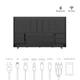 Телевiзор Thomson Android TV 65" UHD 65UA5S13 - изображение 3