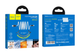 Кабель Hoco X21 Silicone Type-C 3.0A (1m) Black/Blue - зображення 5