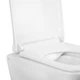 Унітаз підвісний Qtap Tern безобідковий з сідінням Soft-close QT1733052ERW - зображення 4