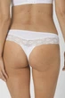 Трусики стрінги Triumph Lovely Micro Brazilian String 0003 M белый - зображення 2