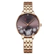 Женские часы Curren C9068L Gold Cofee - изображение 2
