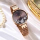 Женские часы Curren C9068L Gold Cofee - изображение 7
