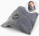 Ортопедическая подушка-шарф Travel Pillow для путешествий с поддержкой шеи Флисовая - изображение 1