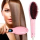 Расческа-выпрямитель электрическая FAST HAIR STRAIGHTENER HQT-906 Розовая - изображение 2