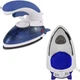 Ручной паровой отпариватель Mini Steam Iron HT-558B - компактный дорожный утюг с щеткой - изображение 4