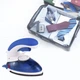 Ручной паровой отпариватель Mini Steam Iron HT-558B - компактный дорожный утюг с щеткой - изображение 7