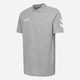Поло длинное мужское Hummel 2035022006 S Серое (Hu00679200435) - изображение 1