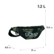 Сумка-бананка Kite Education teens K24-2770-4 31x13.5x8.5 хакі - зображення 2