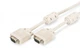 Кабель VGA (M/M) DIGITUS, 3м, ферит, бежевий (AK-310103-030-E) - зображення 2