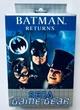 Batman Returns, Б/У, английская версия - картридж для SEGA Game Gear - изображение 1