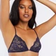 Бюстгальтер темно-синій мереживний 75A Savage X Fenty by Rihanna - изображение 2