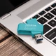 USB 3.2 Flash Drive 64Gb ADATA UC310 Eco, Green (UC310E-64G-RGN) - изображение 6