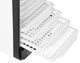 Сушарка овочів та фруктів Liberton LFD-5527P, White, 520W, механічне керування з цифровим дисплеєм, об'єм 23л, 10 ярусів, регулювання висоти, діапазон температури 35-70C, 2*піддон для пастили, решітка для ковбасок - изображение 4