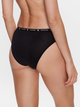 Zestaw damskich majtek slipy bawełniany Calvin Klein Underwear 000QD3991E-BIK L 2 szt Czarny (8720107317758) - obraz 5