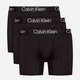 Набір трусів-боксерів чоловічих Calvin Klein Underwear 000NB2971A-7V1 M 3 шт Чорний (8719854639244) - зображення 1