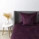 Покрывало ТЕП Velour Ромб круглый Бордо Двуспальное 180х240 см Велюр (2000008880688/4-00516_22869) - изображение 4