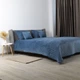 Покрывало ТЕП VELOUR 220х240 см синий ромб круглый (4-00517_22874) - изображение 5