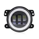 Противотуманные LED фары Cyclone FOG-04 45W+DRL 4" 5000K - изображение 1
